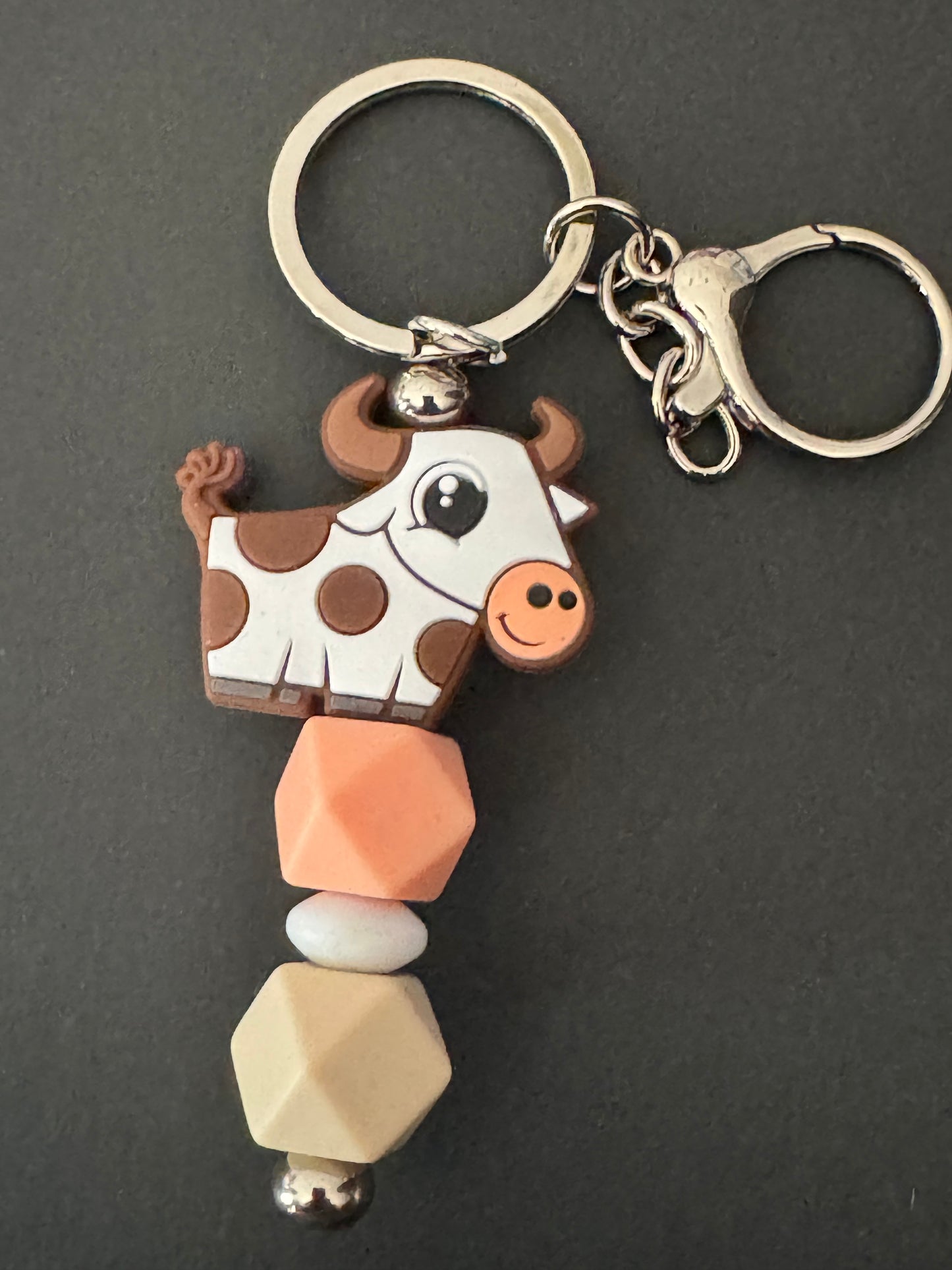 Handmade Beaded Keychain