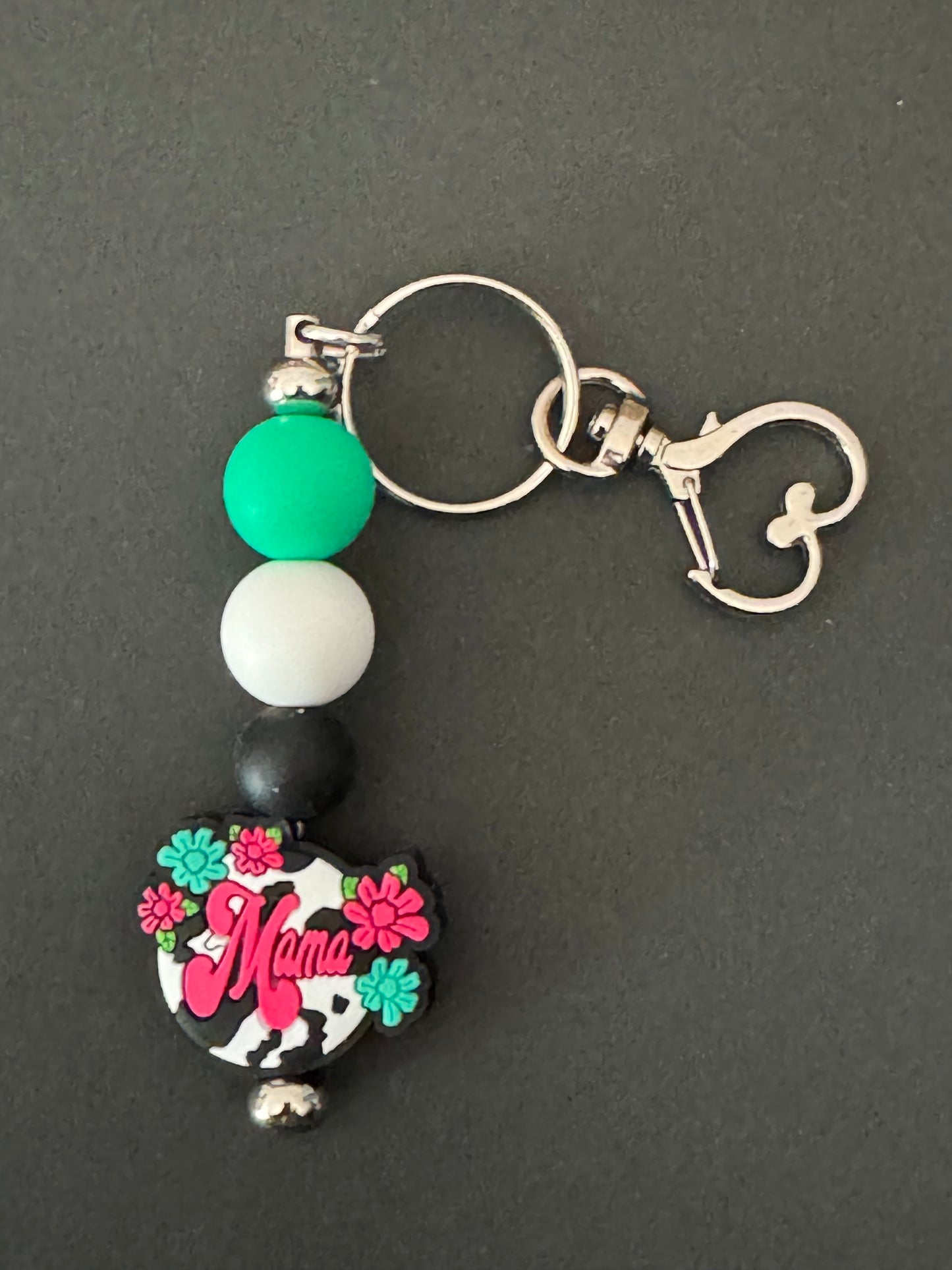 Handmade Beaded Keychain