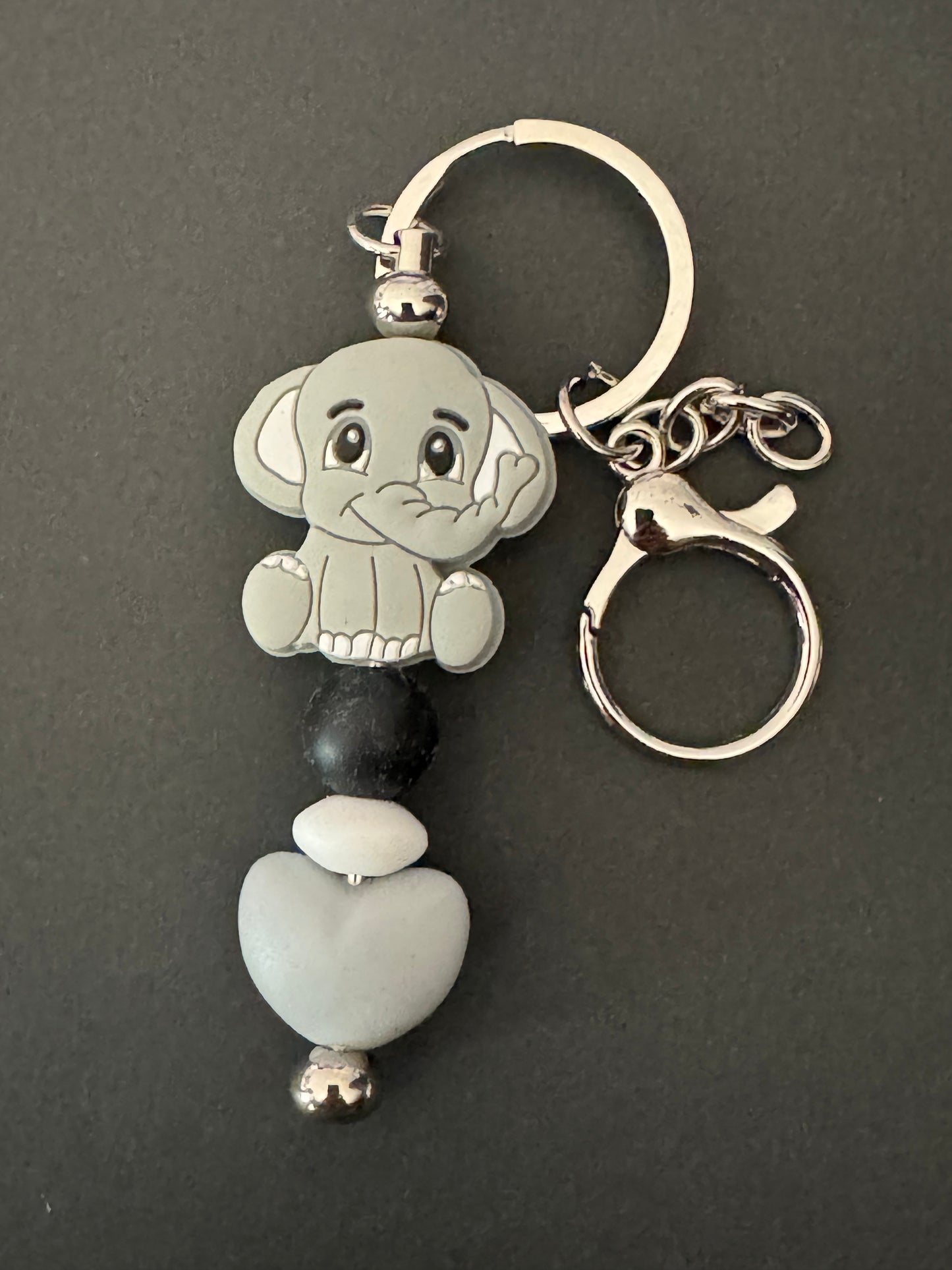 Handmade Beaded Keychain