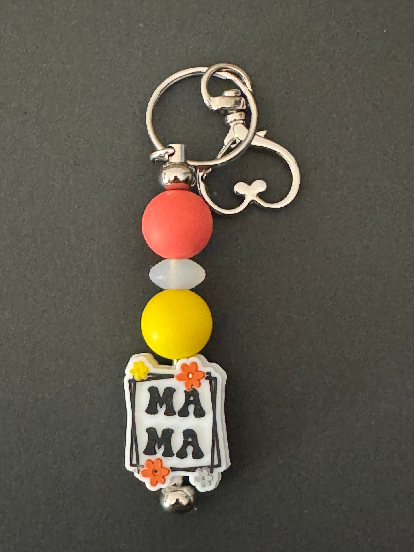 Handmade Beaded Keychain