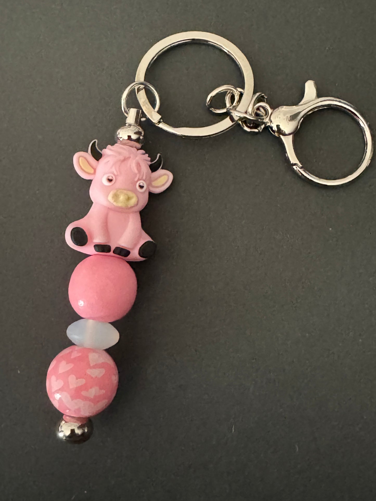 Handmade Beaded Keychain
