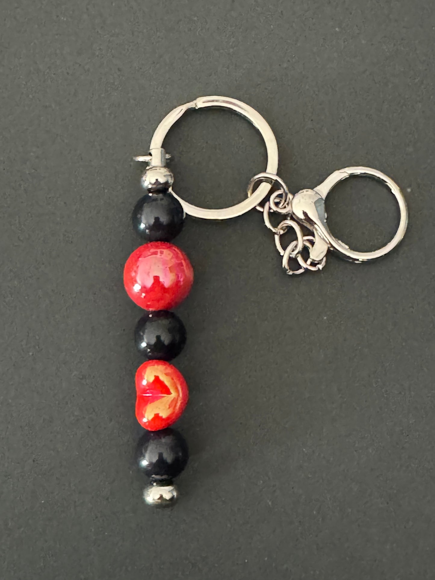 Handmade Beaded Keychain