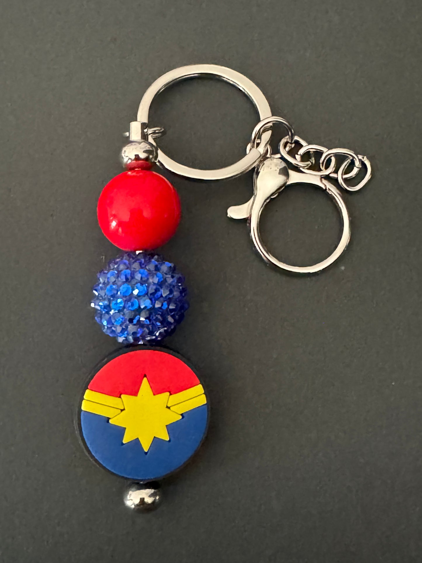 Handmade Beaded Keychain
