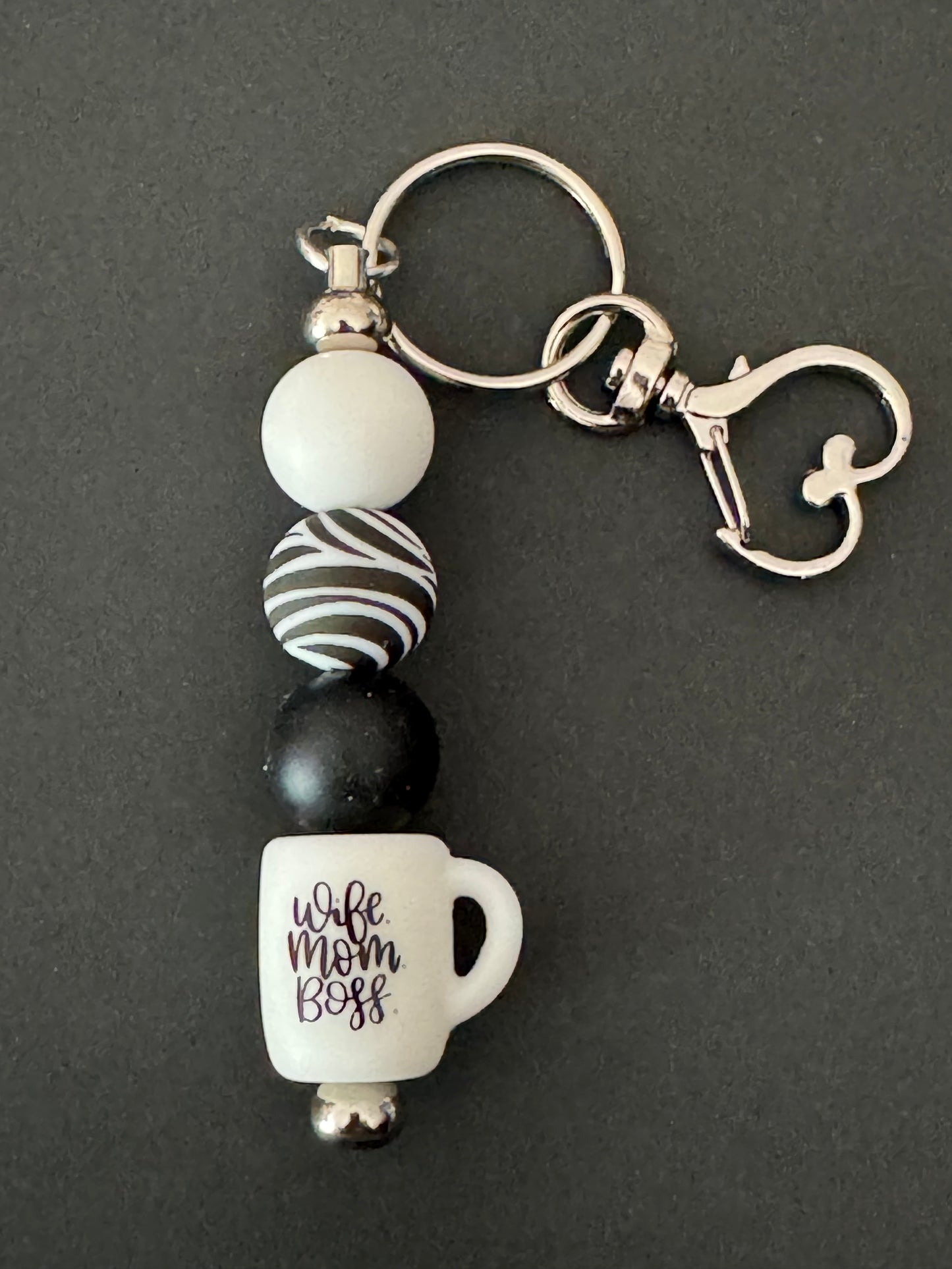 Handmade Beaded Keychain