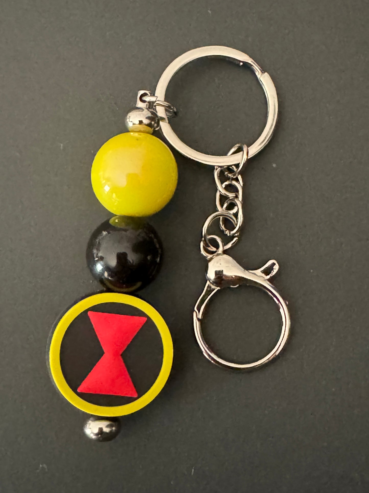 Handmade Beaded Keychain