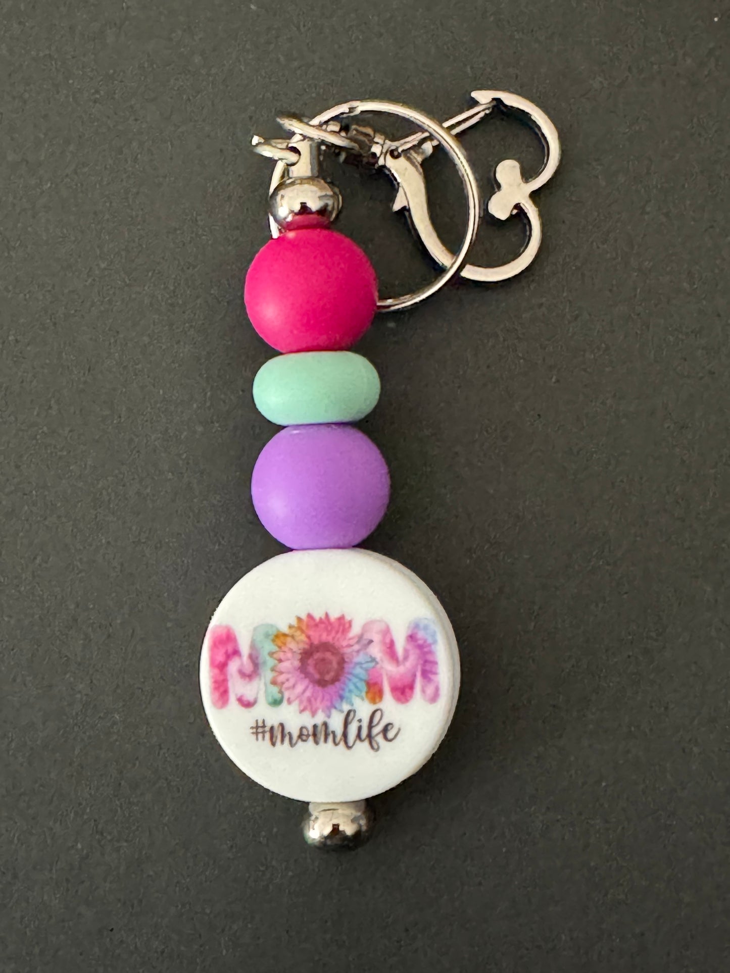Handmade Beaded Keychain