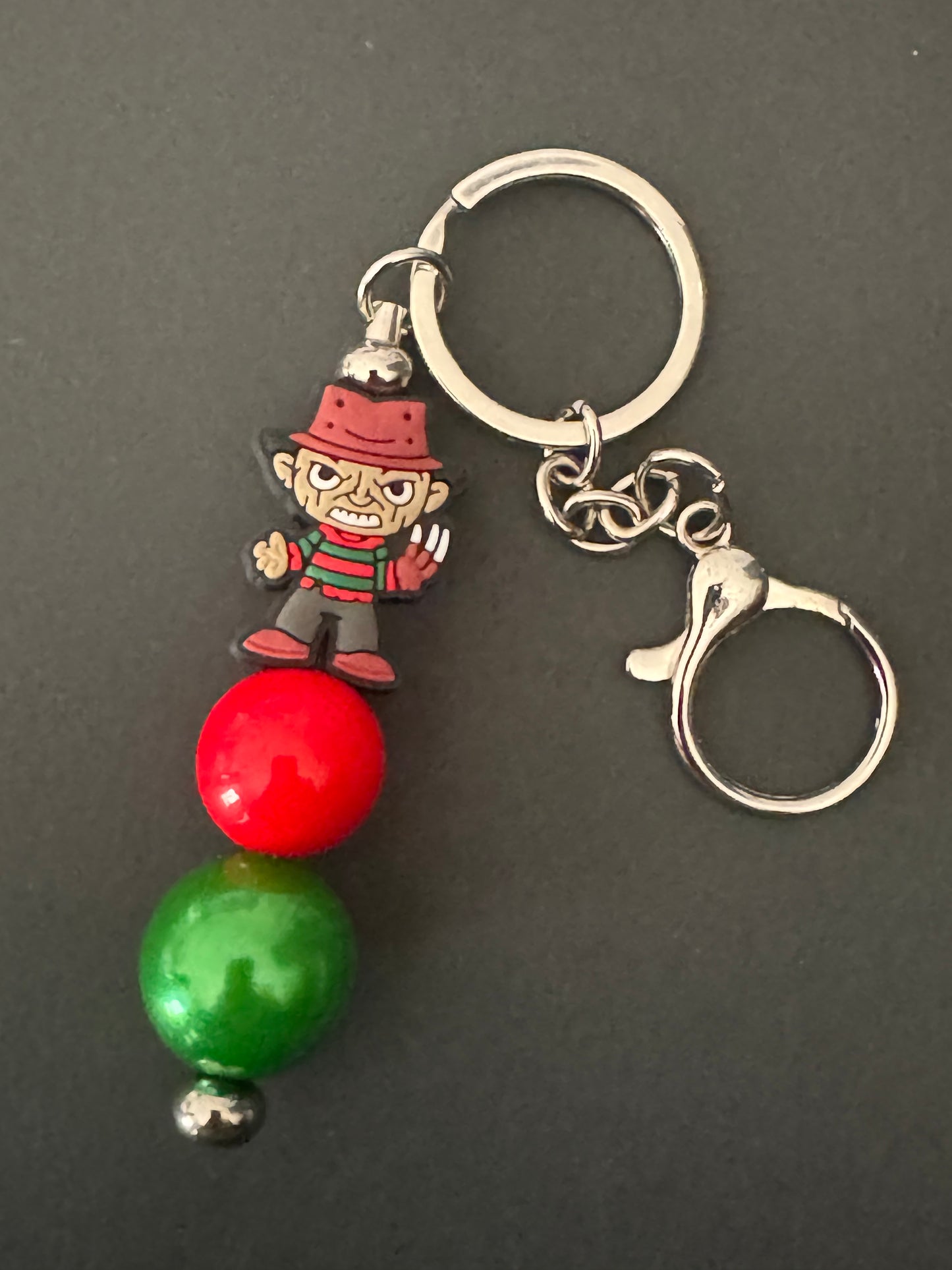 Handmade Beaded Keychain