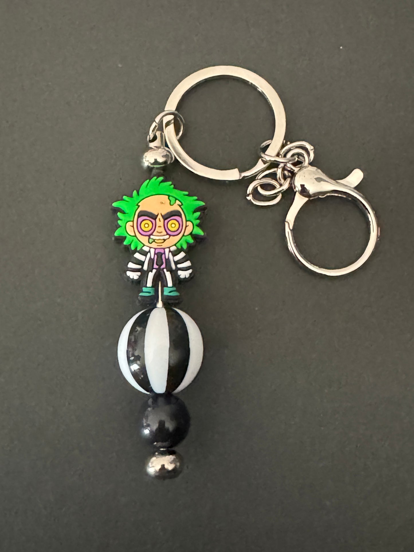 Handmade Beaded Keychain
