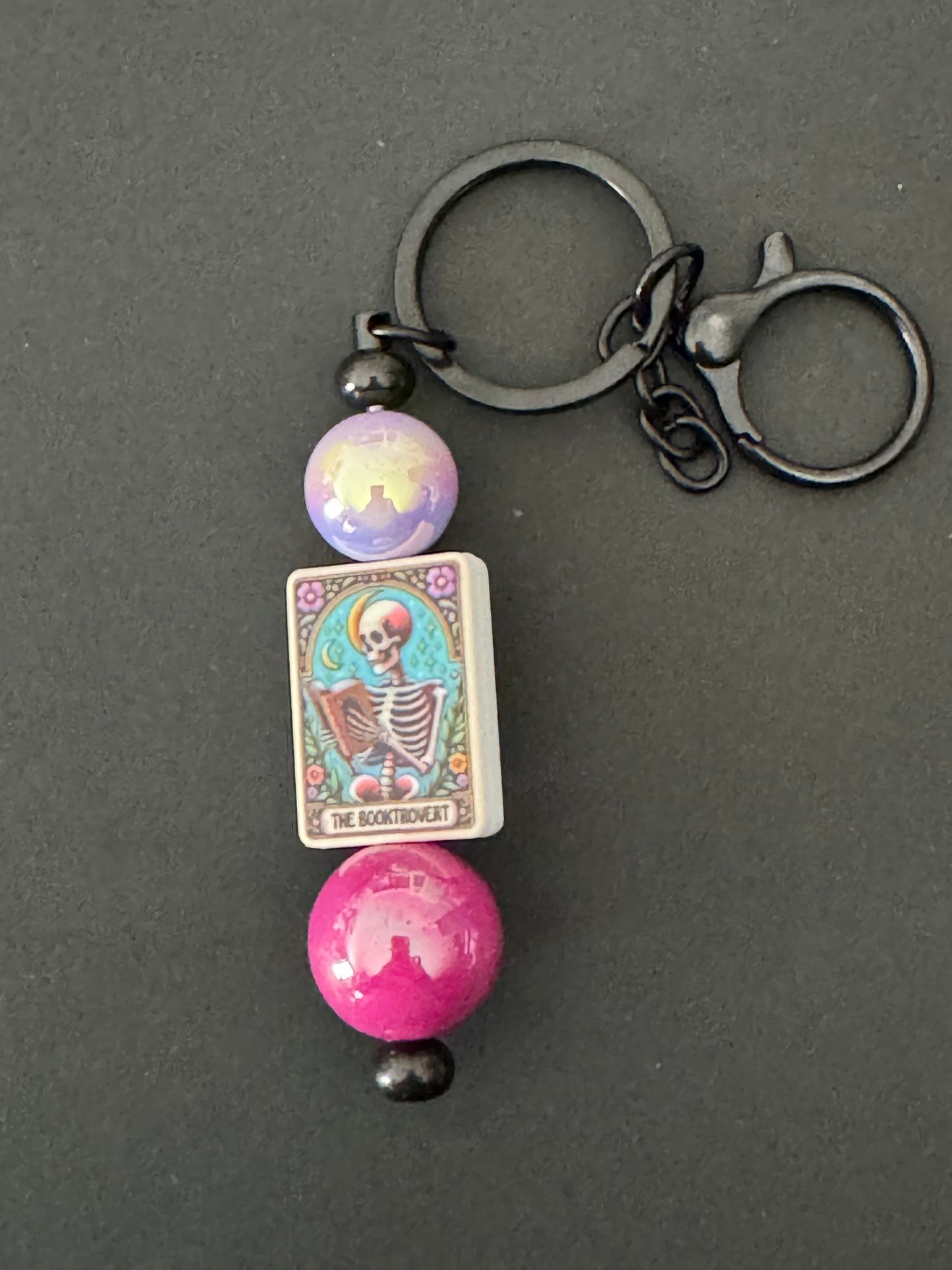 Handmade Beaded Keychain