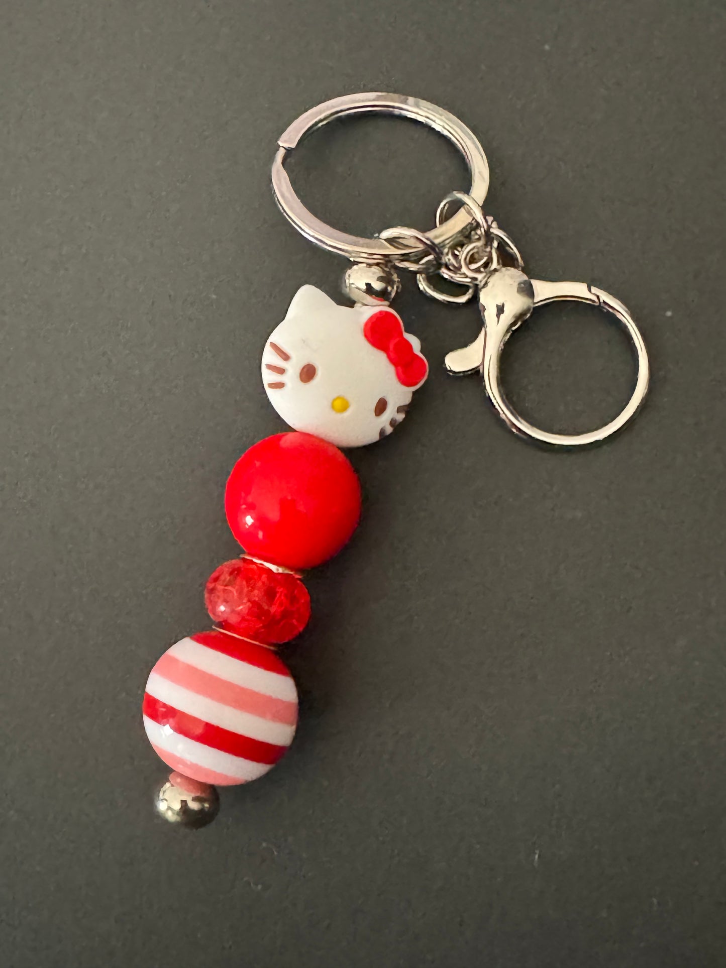 Handmade Beaded Keychain