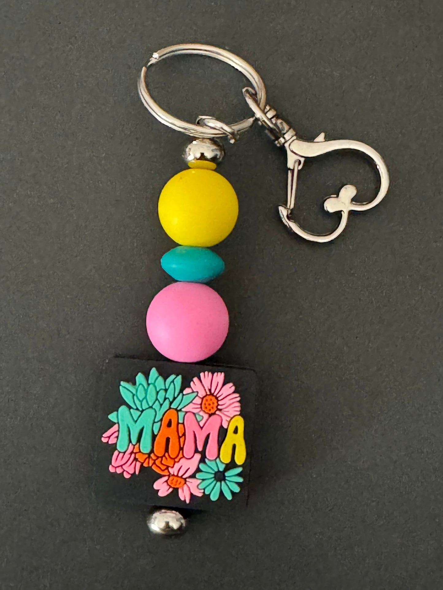 Handmade Beaded Keychain