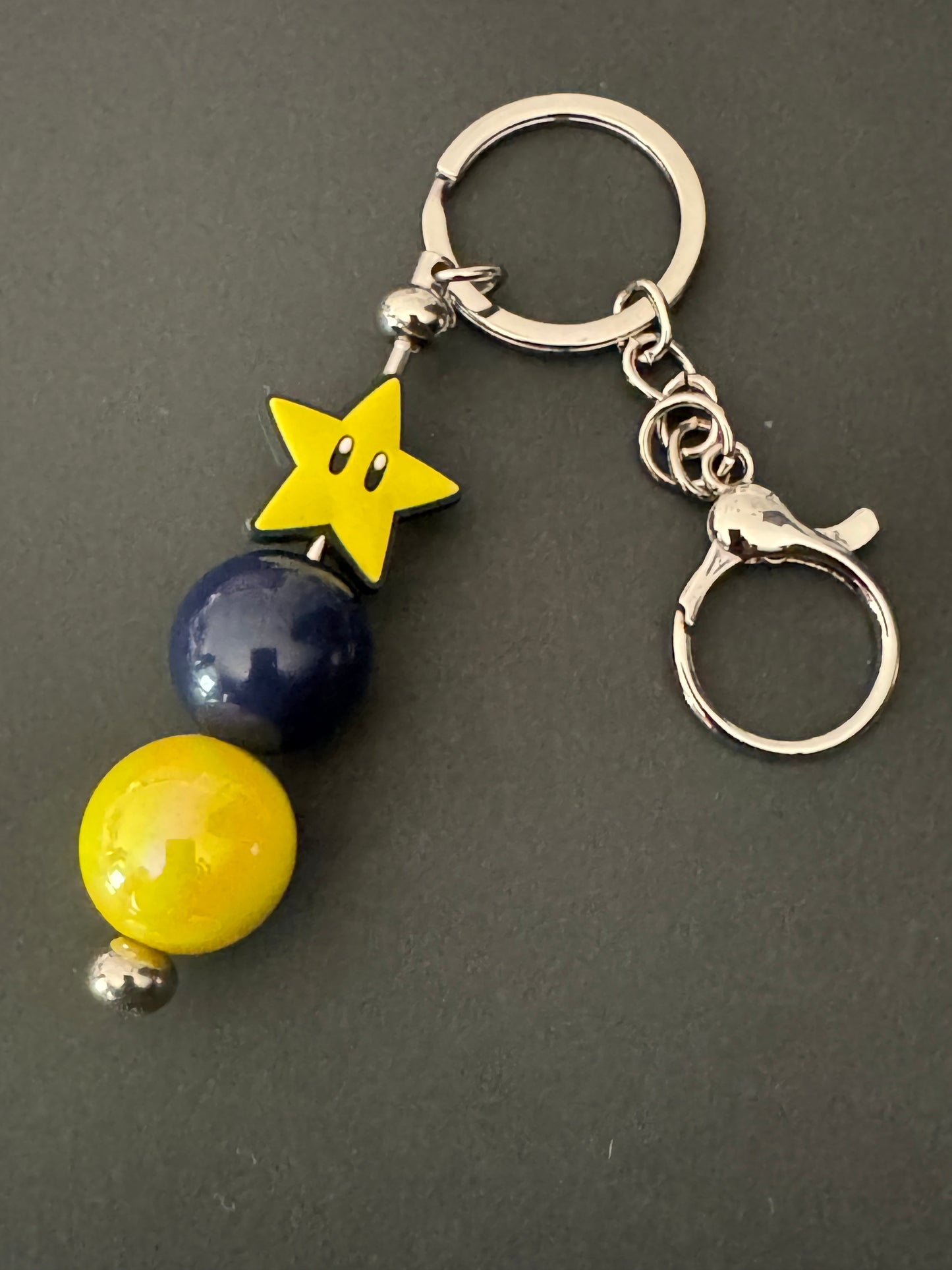 Handmade Beaded Keychain
