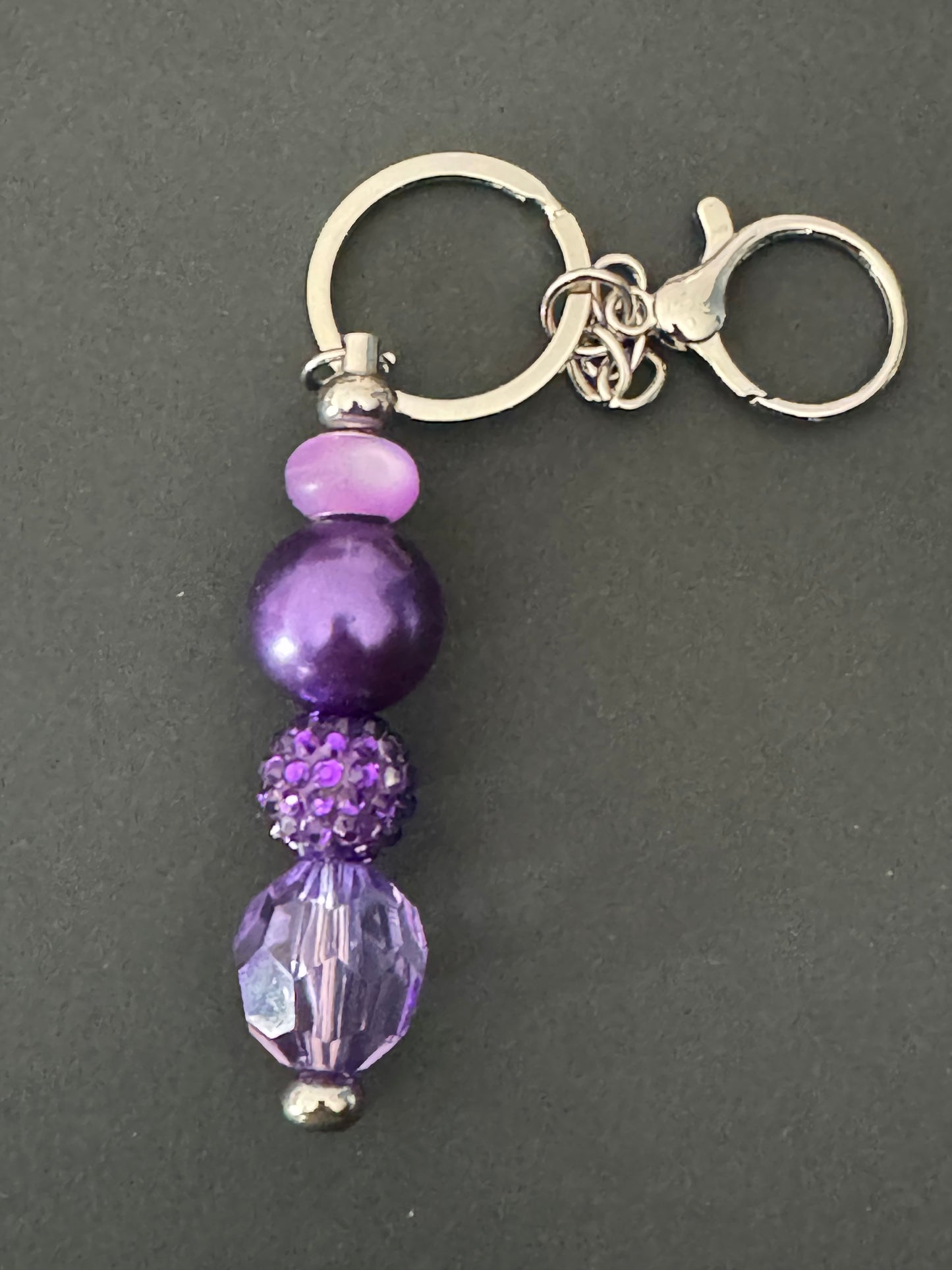 Handmade Beaded Keychain